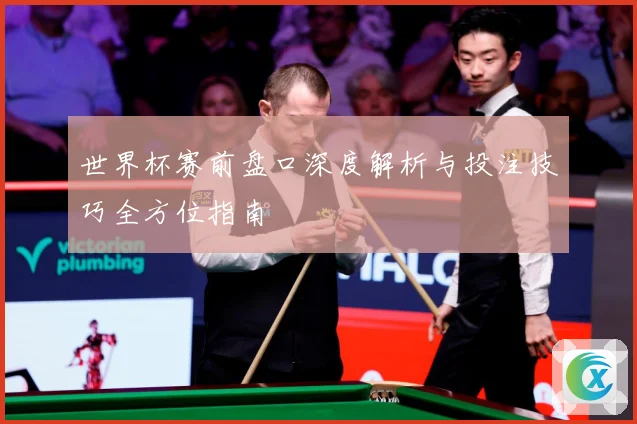 世界杯赛前盘口深度解析与投注技巧全方位指南